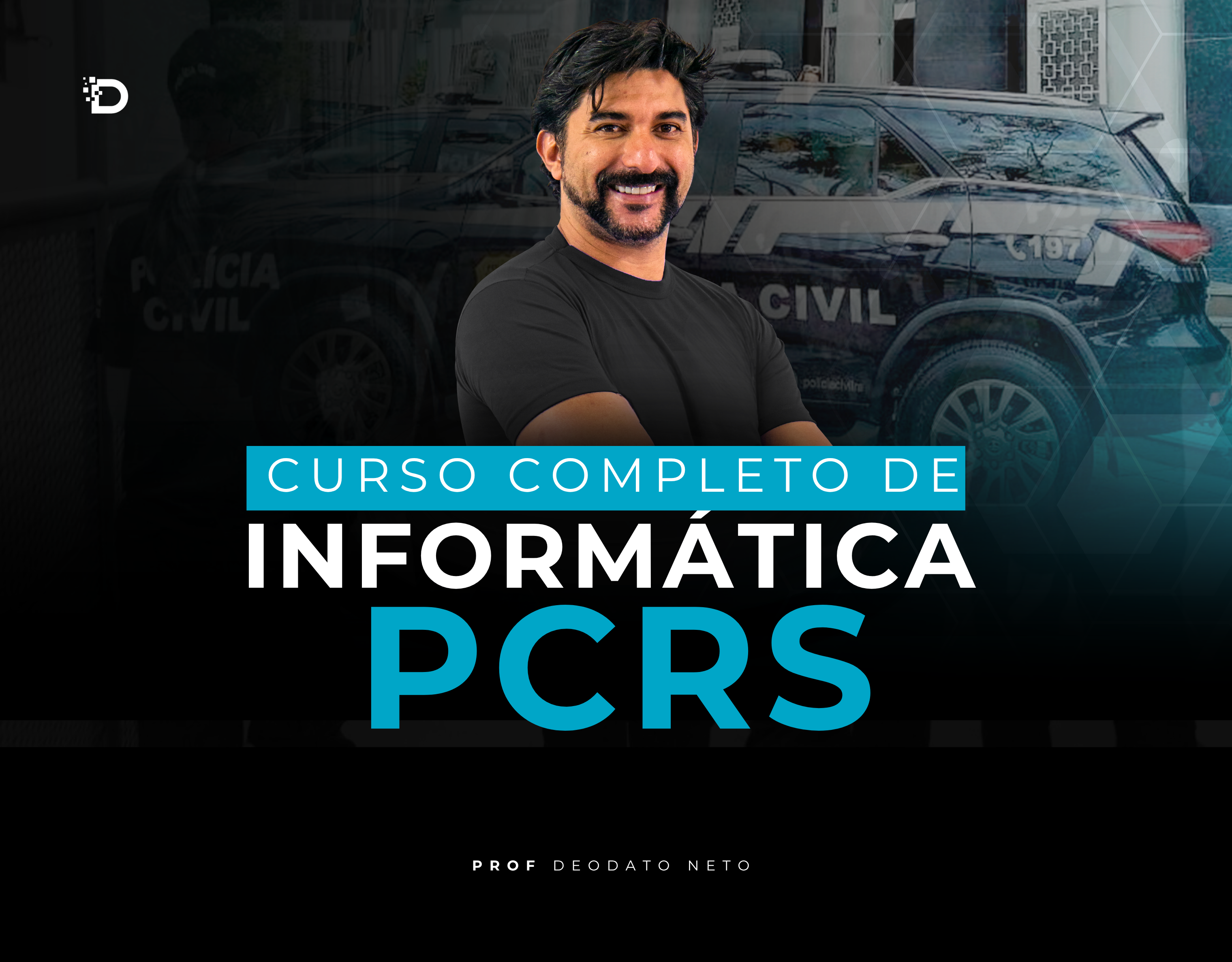 PCRS 2025 — Curso de Informática para Escrivão e Inspetor (FUNDATEC)